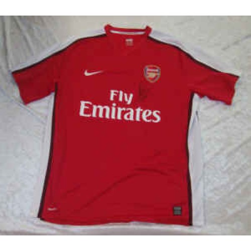 Cesc Fabregas Signed Arsenal Replica Shirt